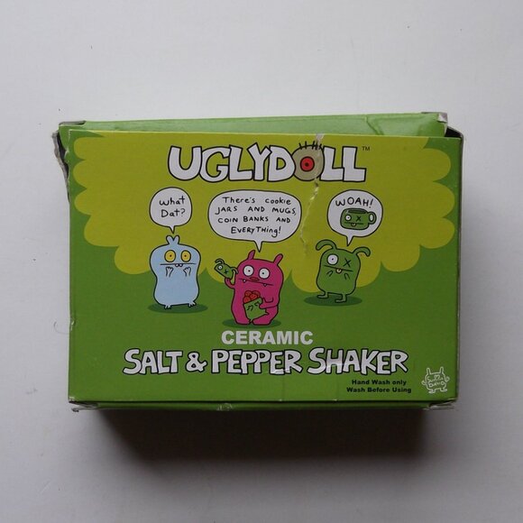 Ugly Doll Salt Pepper Shakers New - Picture 2 of 2